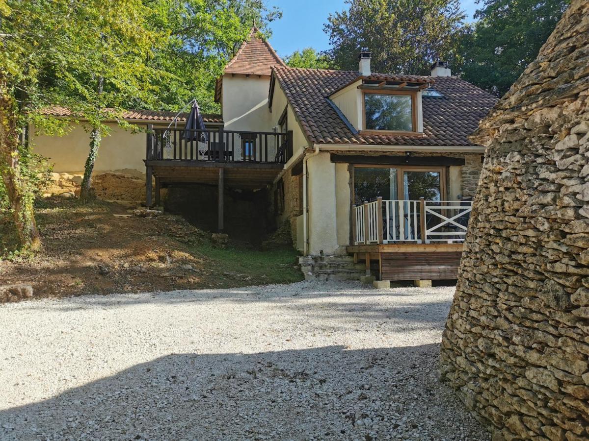 La Borie Du Bois Sarlat Bed & Breakfast Saint-Andre-d'Allas Exterior foto