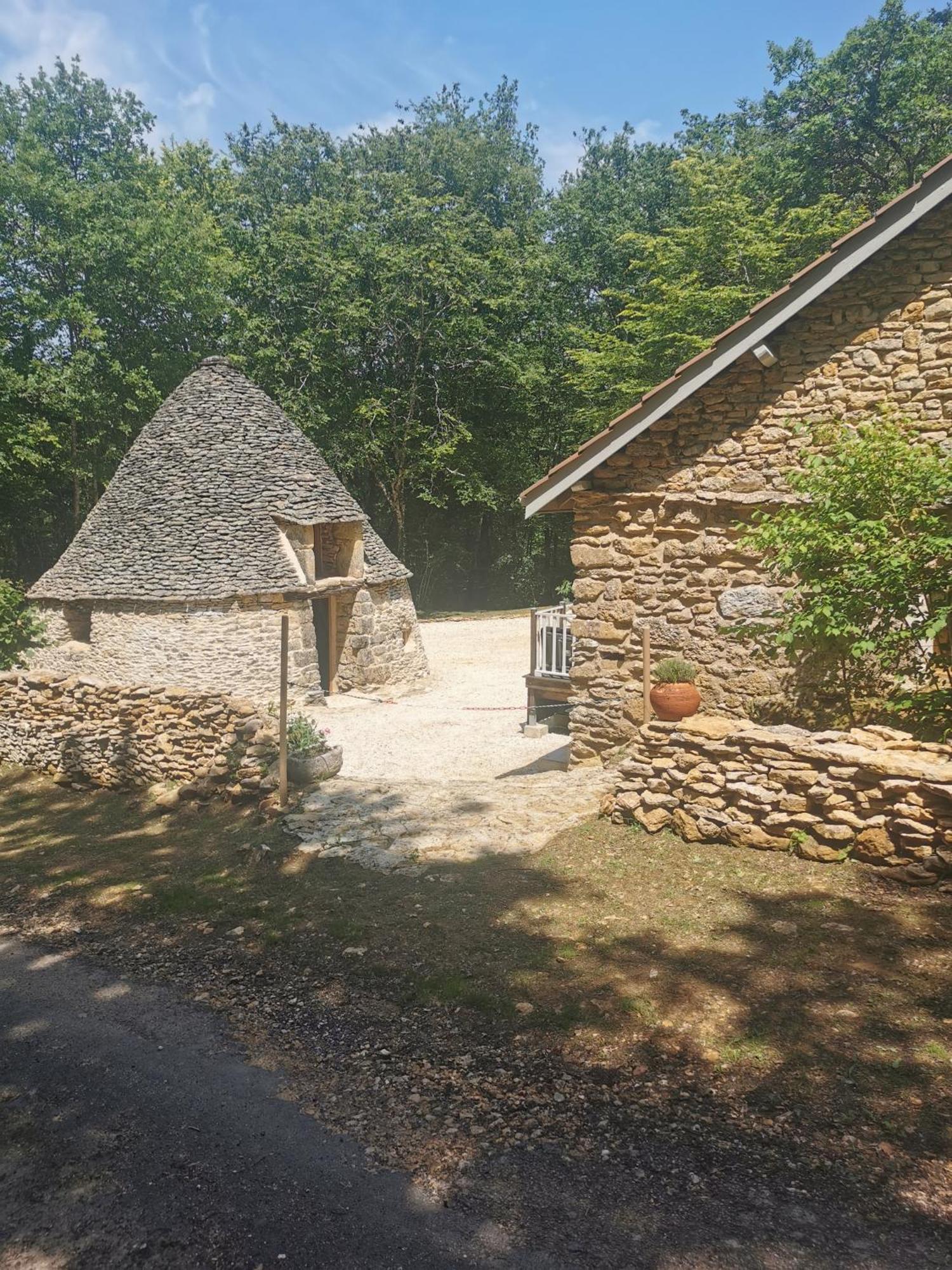 La Borie Du Bois Sarlat Bed & Breakfast Saint-Andre-d'Allas Exterior foto