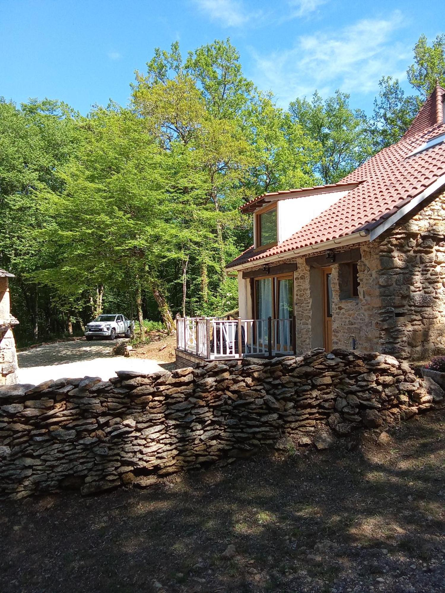 La Borie Du Bois Sarlat Bed & Breakfast Saint-Andre-d'Allas Exterior foto