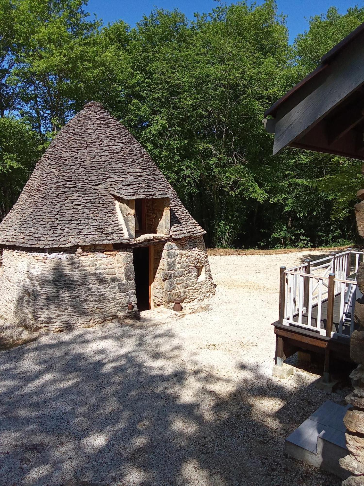 La Borie Du Bois Sarlat Bed & Breakfast Saint-Andre-d'Allas Exterior foto